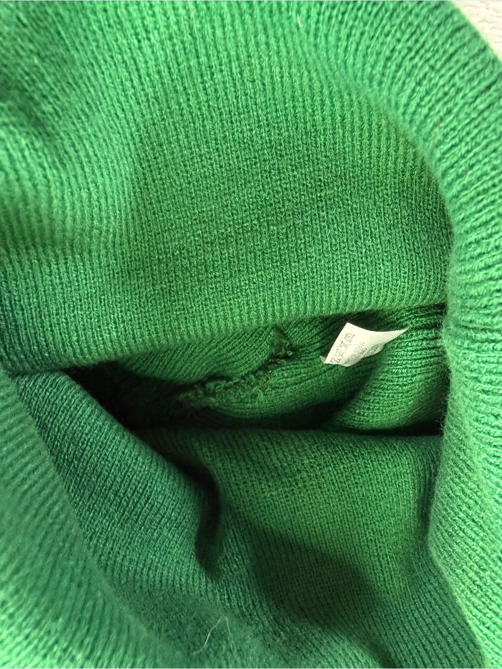 7-Eleven Beanie Green Knit Cuffed Embroidered Spellout Y2K Uniform Y2K Skater - Picture 2 of 4